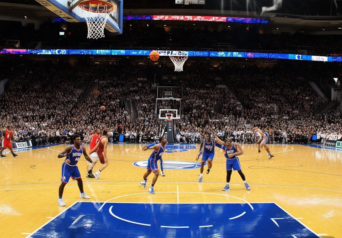 76人与篮网巅峰对决：火花瞬间与战术解析(图2)