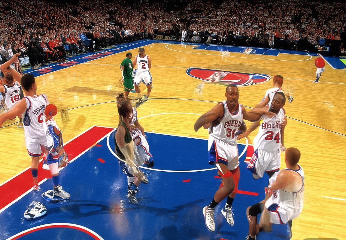 2001年NBA季后赛：艾弗森与皮尔斯巅峰对决回顾(图3)